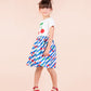 Rock Your Kid Cherry Stripes T-shirt Dress