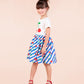 Rock Your Kid Cherry Stripes T-shirt Dress