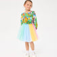 Rock Your Kid Happy Land Waisted Circus Dress