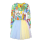 Rock Your Kid Happy Land Waisted Circus Dress
