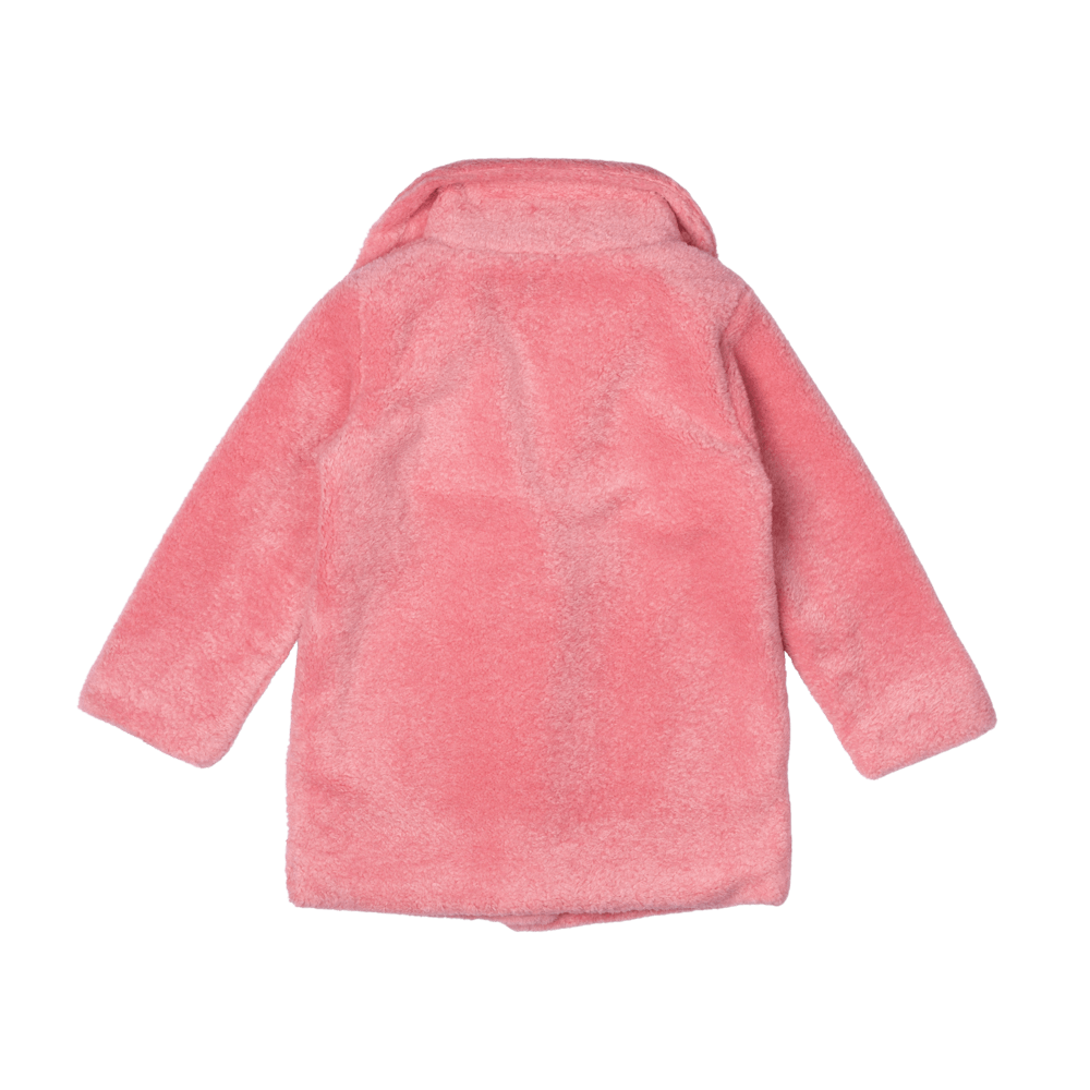 Rock Your Kid Faux Sherpa Jacket Pink