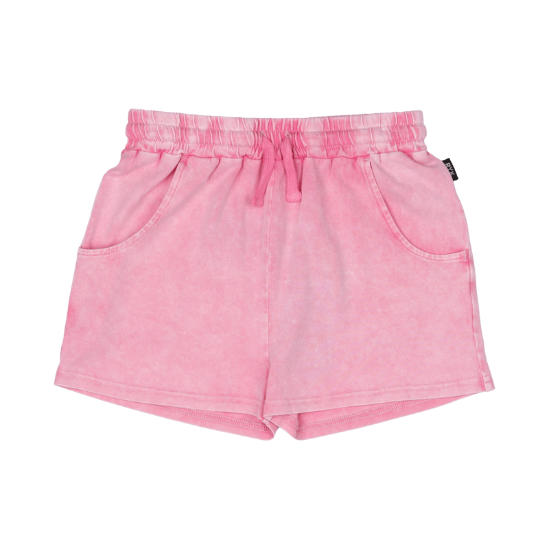 Rock Your Kid Pink Grunge Shorts