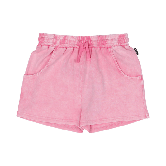 Rock Your Kid Pink Grunge Shorts