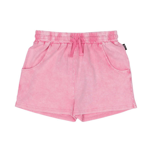 Rock Your Kid Pink Grunge Shorts