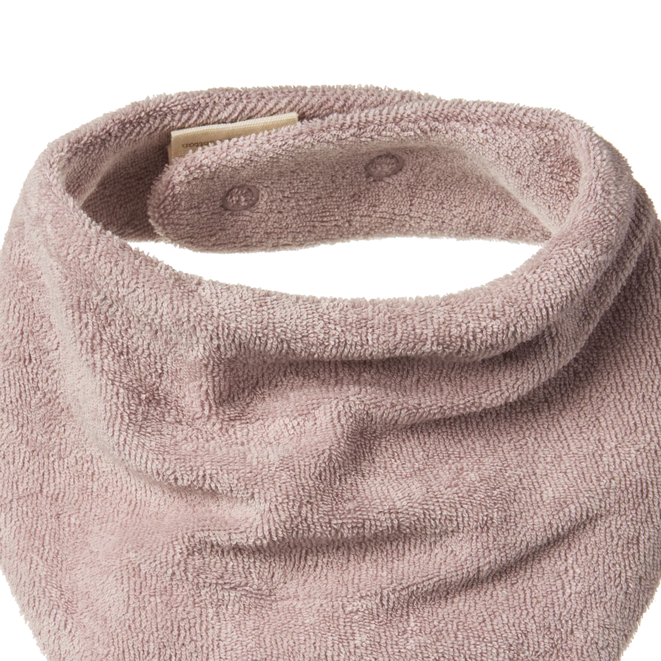 Nature Baby Triangle Bib Terry Lilac
