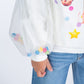 Rock Your Kid Unicorn Tulle Sleeve Sweatshirt