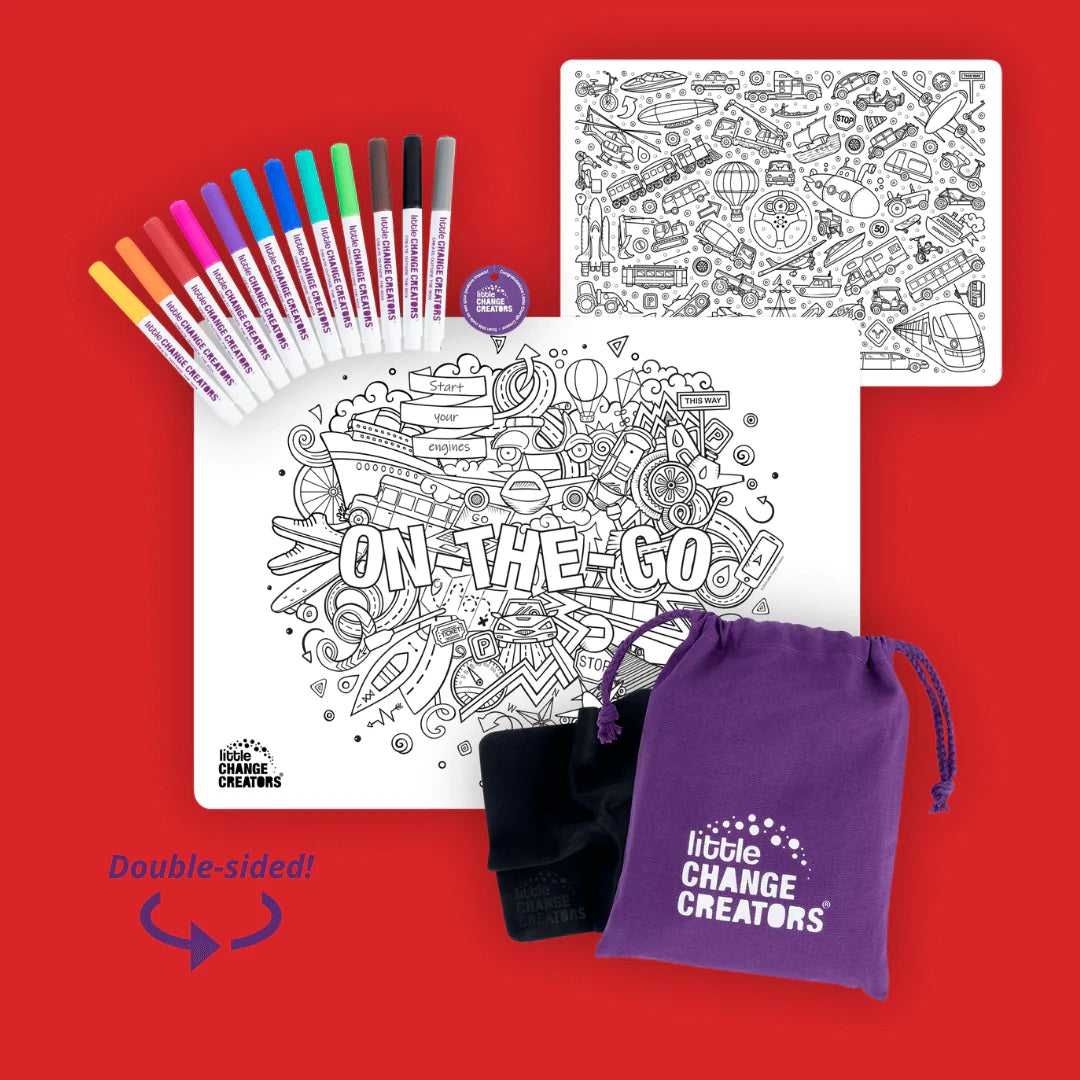 Little Change Creators Re-FUN-Able Colouring Set On-The-Go