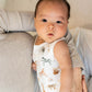 Minihaha Billie Print Organic Bodysuit