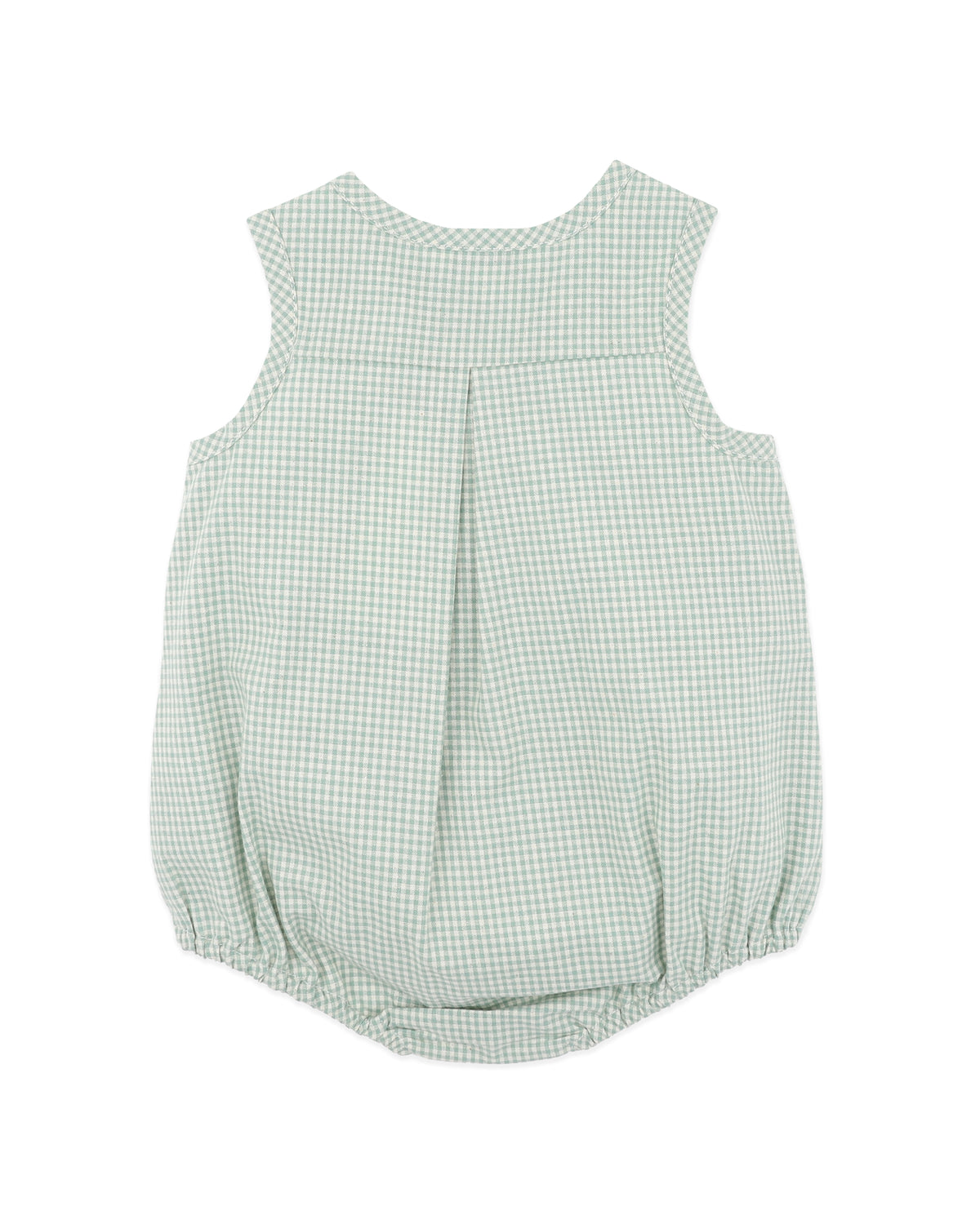 Minihaha Scout Check Button Up Romper