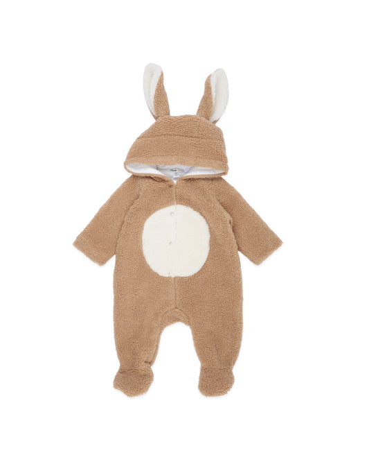 Minihaha Baby Latte Sherpa Bunny Onesie