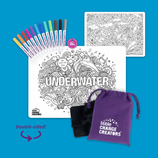 Little Change Creators Re-FUN-Able Colouring Set Underwater