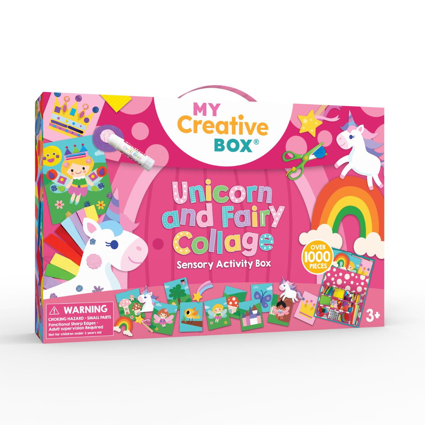 My Creative Box Unicorn and Fairy Collage Sensory Activity Box