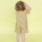 Grown Summer Short Boilersuit Mustard