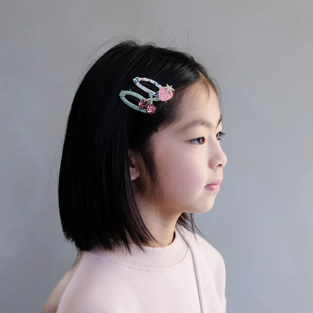 Mimi & Lula Fruity Floral Clips