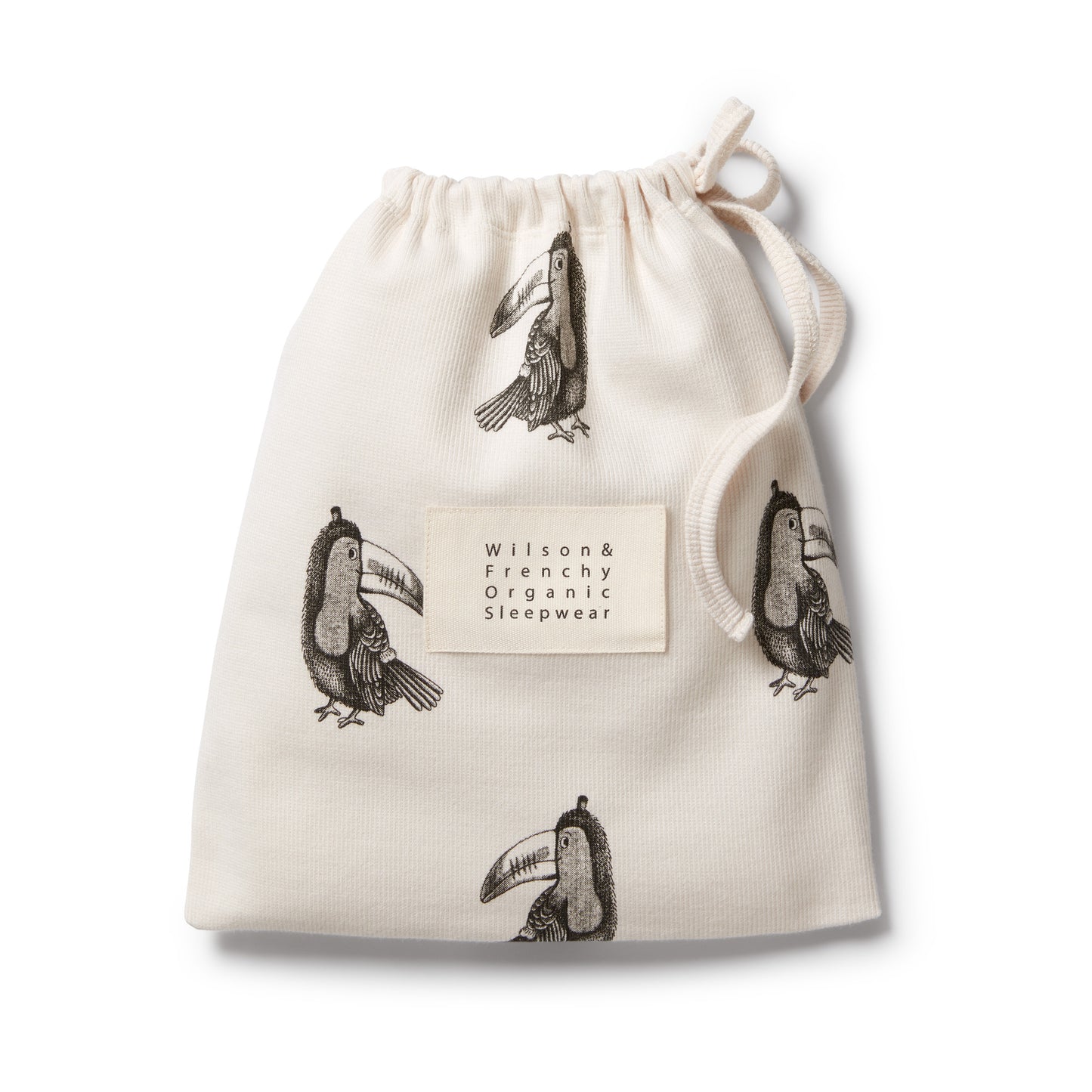 Wilson & Frenchy Organic Rib Short Sleeve Pyjamas Tommy Toucan