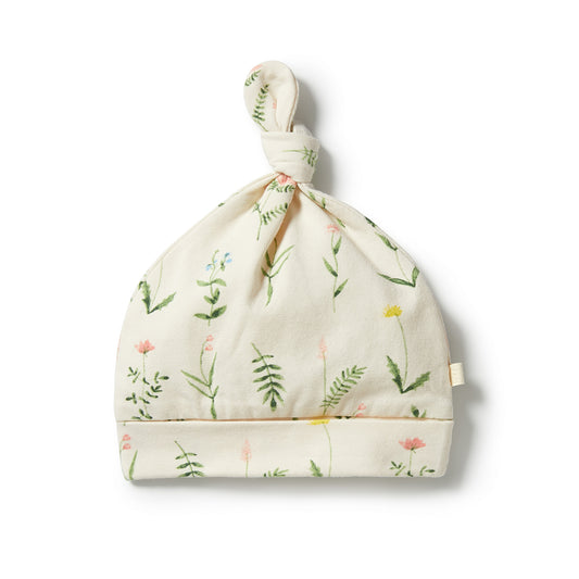Wilson & Frenchy Organic Knot Hat Wild Flower