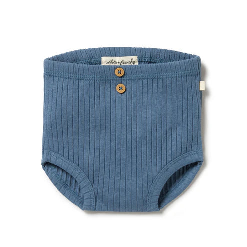 Wilson & Frenchy Rib Nappy Pant Ocean