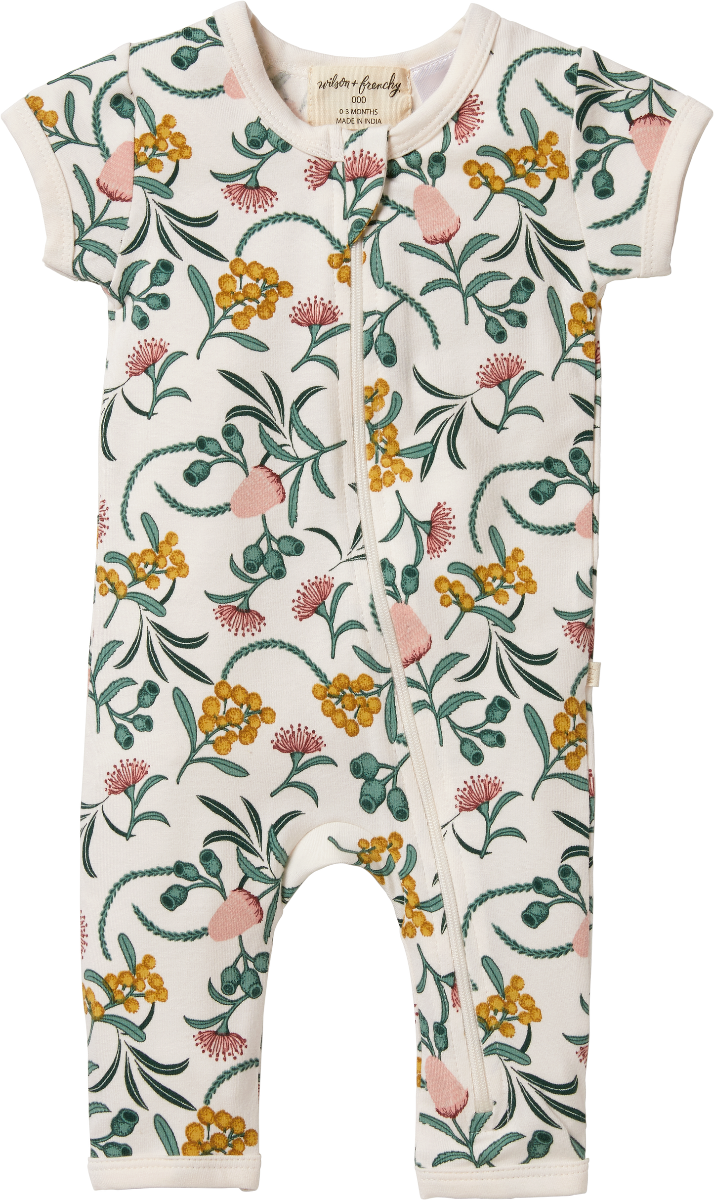 Wilson & Frenchy Organic Boyleg Zipsuit Nixie Fleur