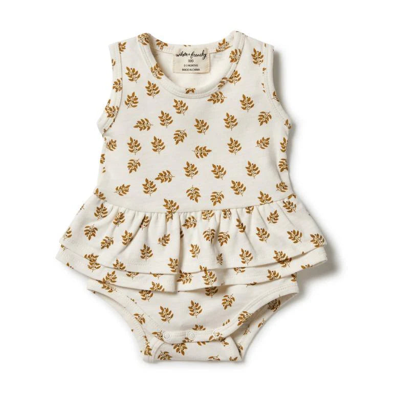 Wilson & Frenchy Ruffle Bodysuit Gracie