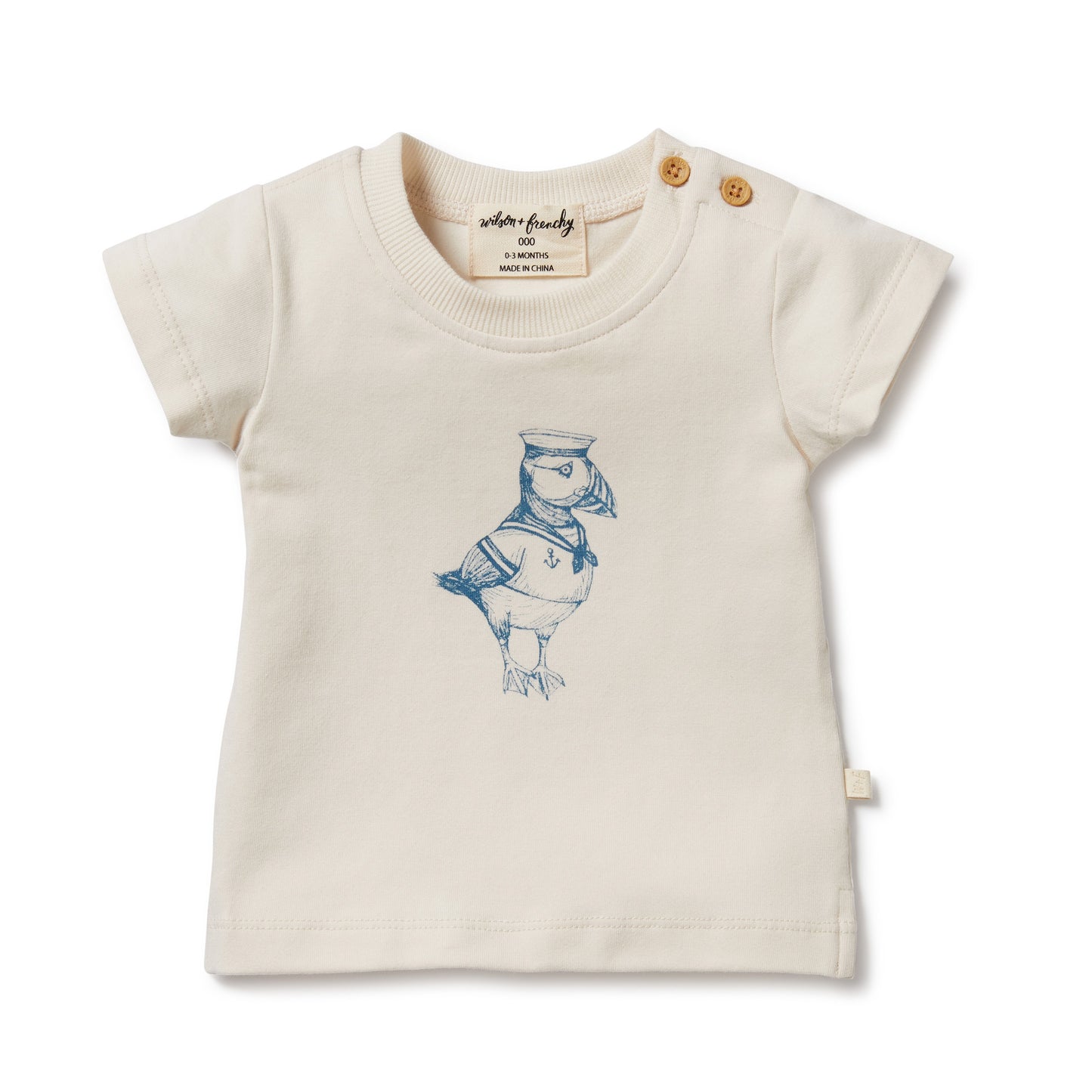 Wilson & Frenchy Organic Tee Petit Puffin