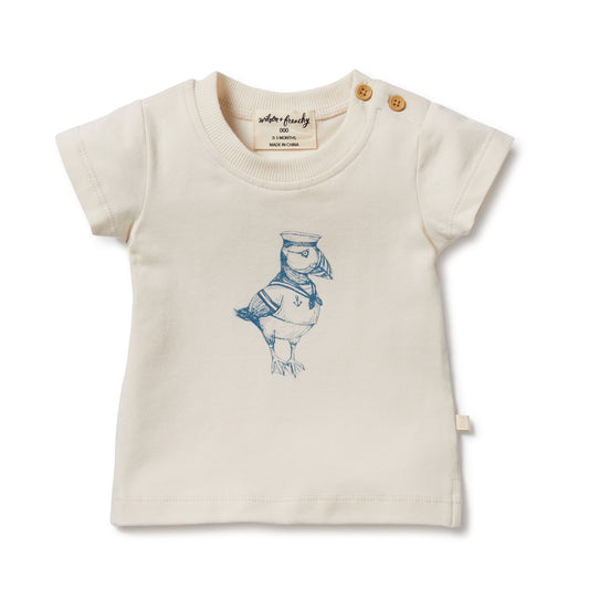 Wilson & Frenchy Organic Tee Petit Puffin