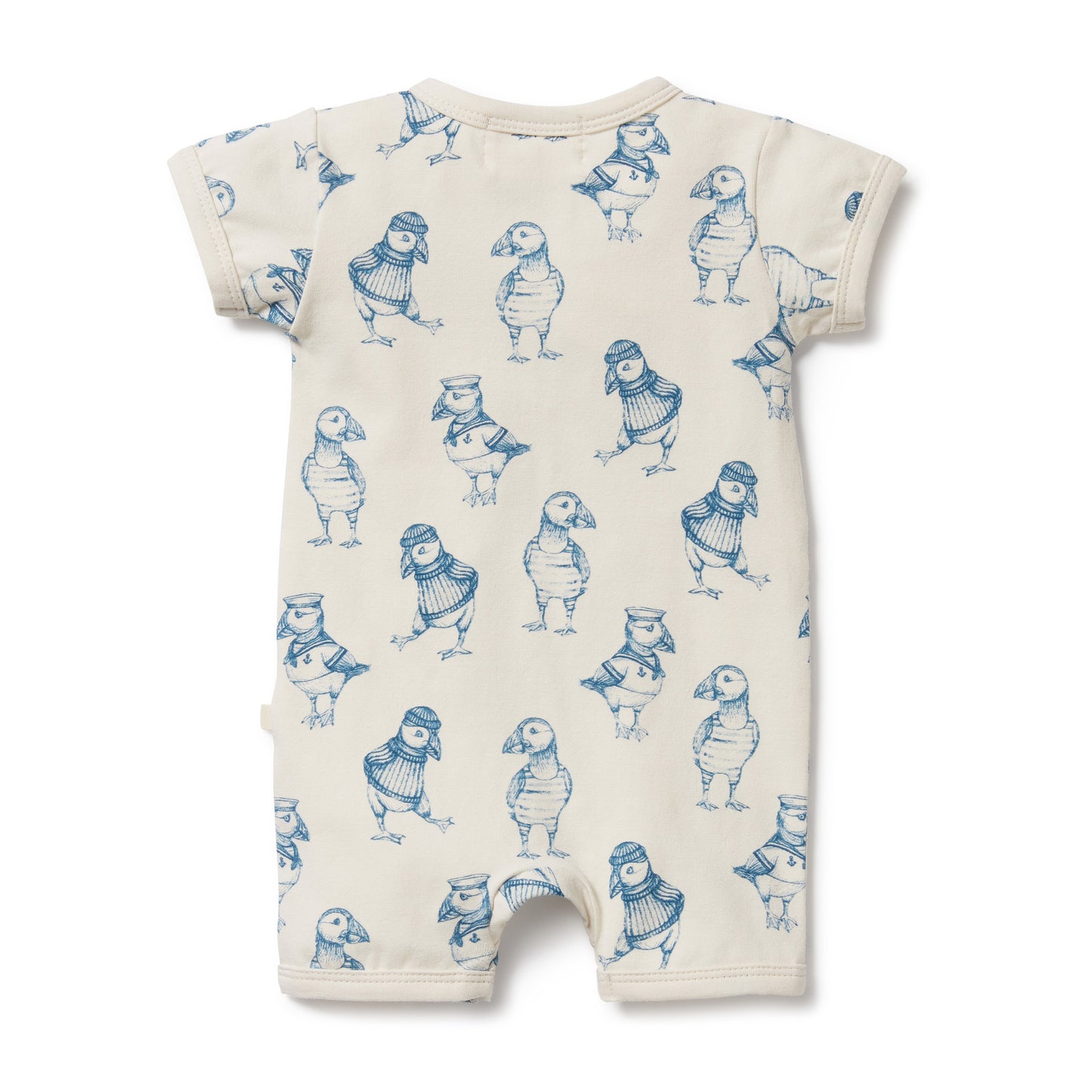 Wilson & Frenchy Organic Boyleg Zipsuit Petit Puffin