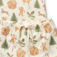 Wilson & Frenchy Organic Short Sleeved Pyjamas Holly Jolly Magic