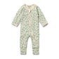 Wilson & Frenchy Organic Zipsuit with Feet Periwinkle