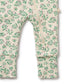 Wilson & Frenchy Organic Zipsuit with Feet Periwinkle