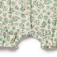 Wilson & Frenchy Organic Ruffle Zipsuit Periwinkle