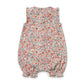 Wilson & Frenchy Organic Ruffle Zipsuit Summer Bloom