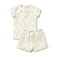 Wilson & Frenchy Organic Short Sleeved Pyjamas Bee Mine