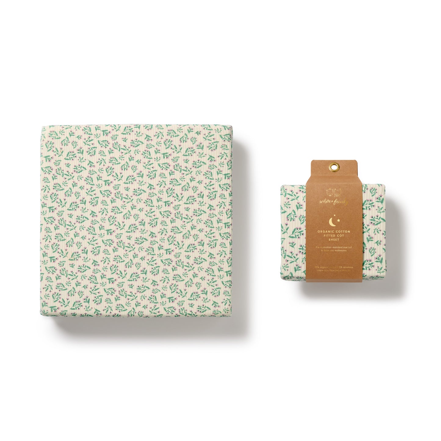 Wilson & Frenchy Organic Cot Sheet Periwinkle