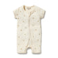 Wilson & Frenchy Organic Boyleg Zipsuit Bee Mine