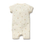 Wilson & Frenchy Organic Boyleg Zipsuit Bee Mine