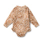 Wilson & Frenchy Girls Long Sleeved Swimsuit Hazel Floral
