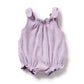 Wilson & Frenchy Organic Terry Tie Playsuit Lavender Shells