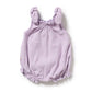 Wilson & Frenchy Organic Terry Tie Playsuit Lavender Shells