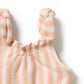 Wilson & Frenchy Organic Terry Tie Playsuit Strawberry Wave