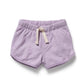 Wilson & Frenchy Organic Terry Tie Short Lavender Shells