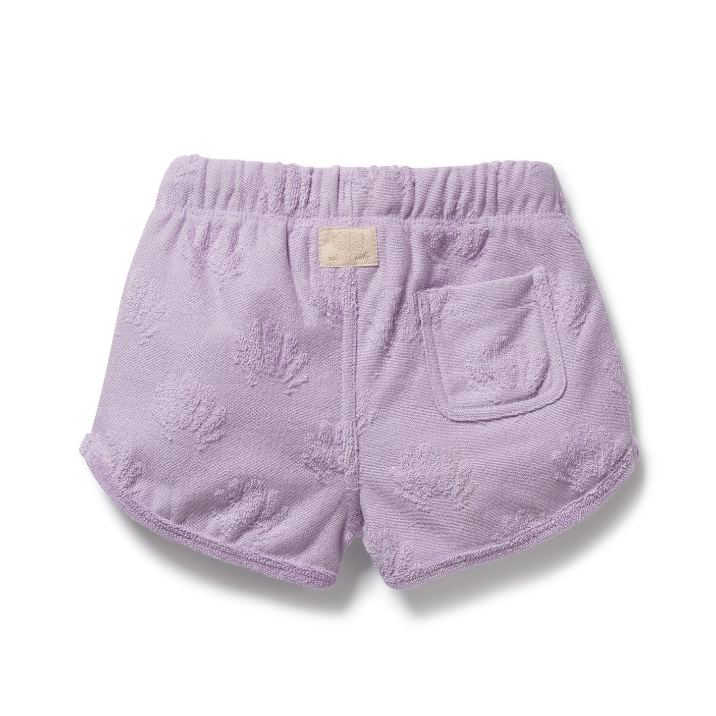 Wilson & Frenchy Organic Terry Tie Short Lavender Shells