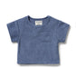 Wilson & Frenchy Organic Terry Tee Deep Blue