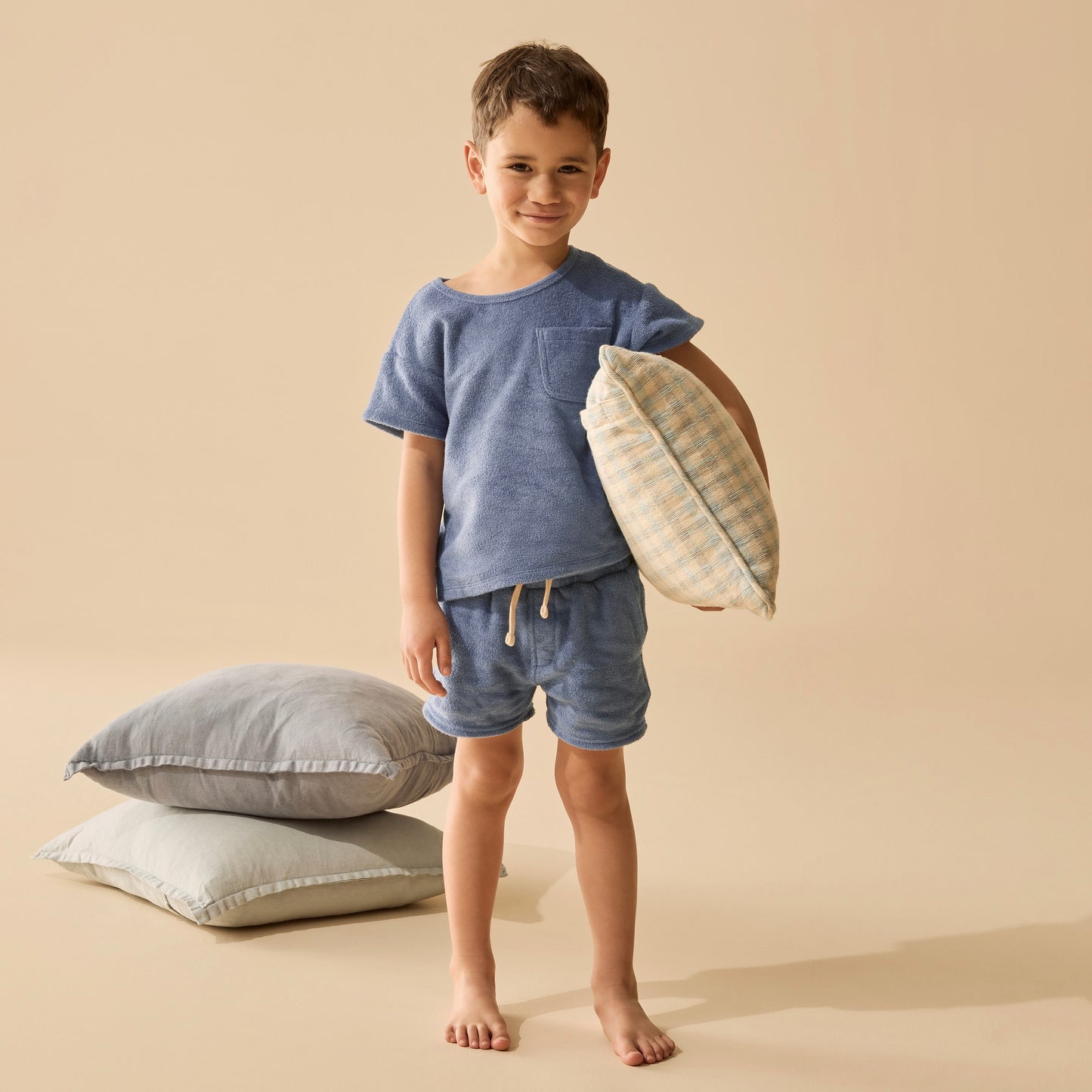 Wilson & Frenchy Organic Terry Short Deep Blue