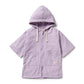 Wilson & Frenchy Organic Terry Hooded Towel Lavender Shells
