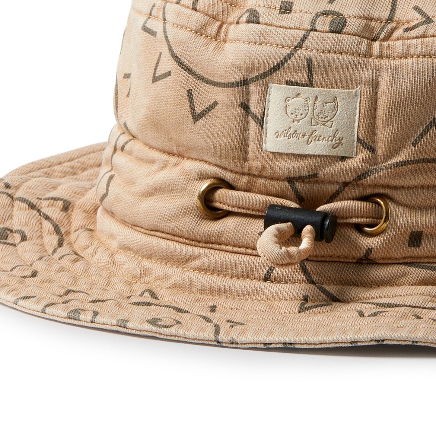 Wilson & Frenchy Organic Sweat Sunhat Happy Days