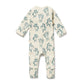 Wilson & Frenchy Organic Zipsuit with Feet Yeti