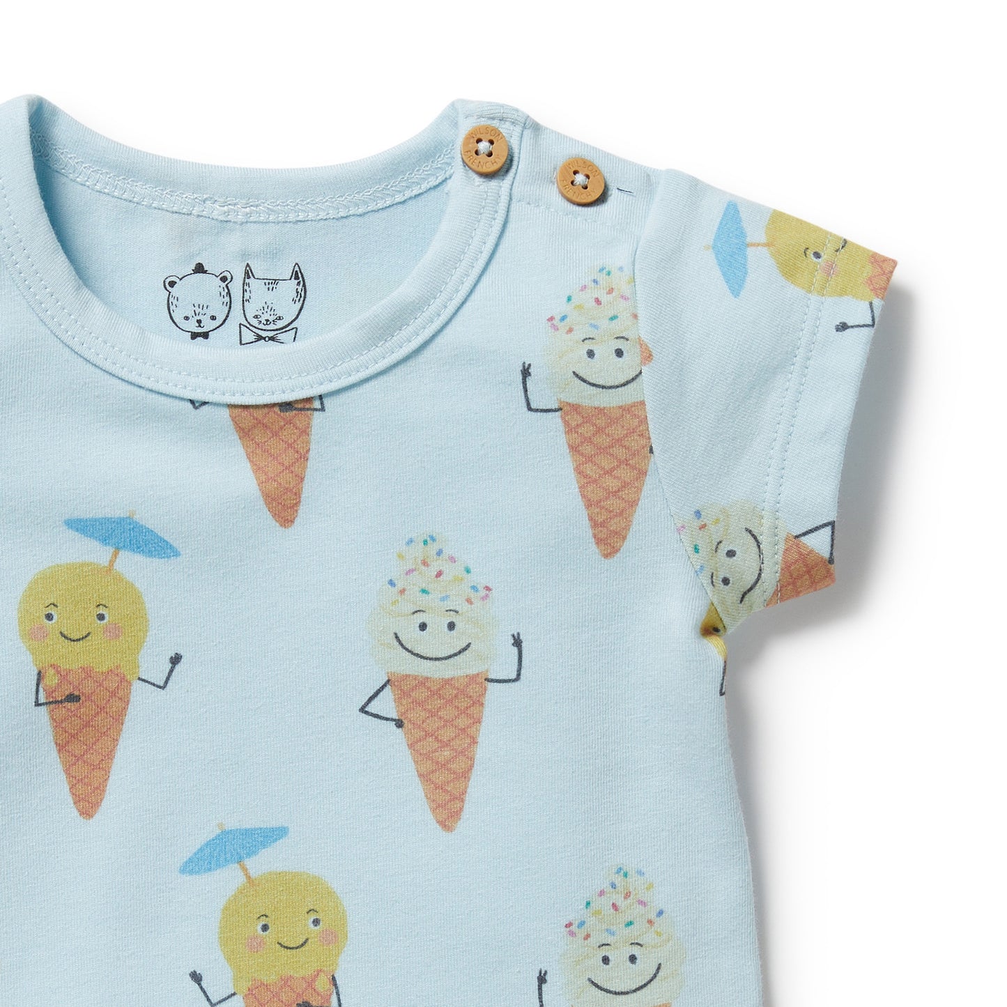 Wilson & Frenchy Organic Tee Frosty Friends
