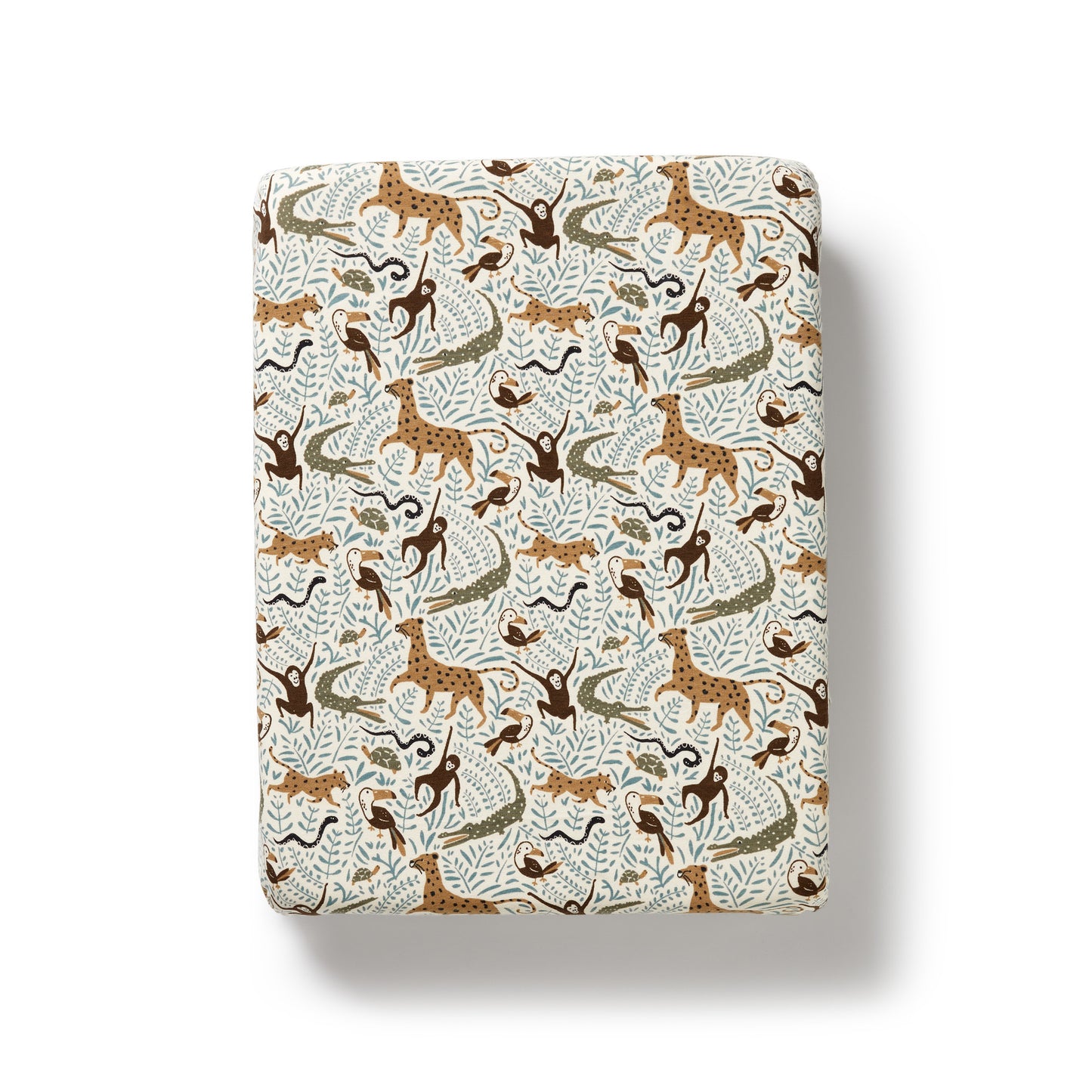 Wilson & Frenchy Organic Bassinet Sheet Mini Jungle