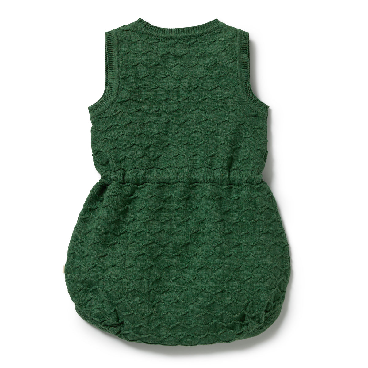 Wilson & Frenchy Organic Knitted Chevron Bodysuit Lillipad