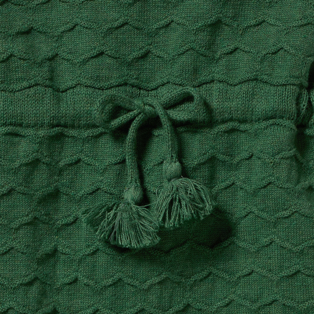 Wilson & Frenchy Organic Knitted Chevron Bodysuit Lillipad